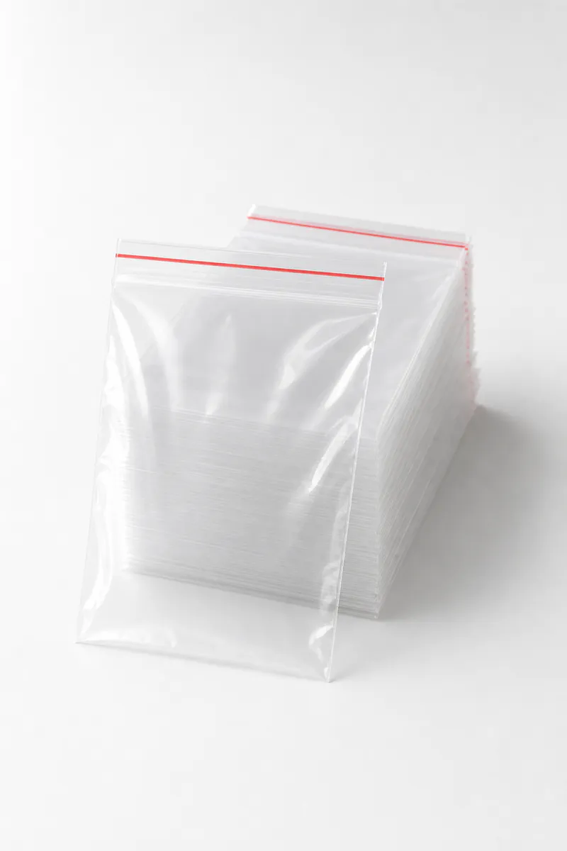 Túi zip chỉ đỏ